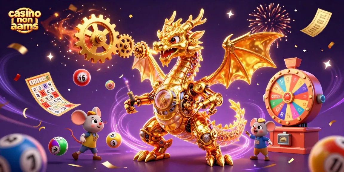 Scopri emozionanti slot nei casino non AAMS accompagnati da entusiasti draghi e premi scintillanti.