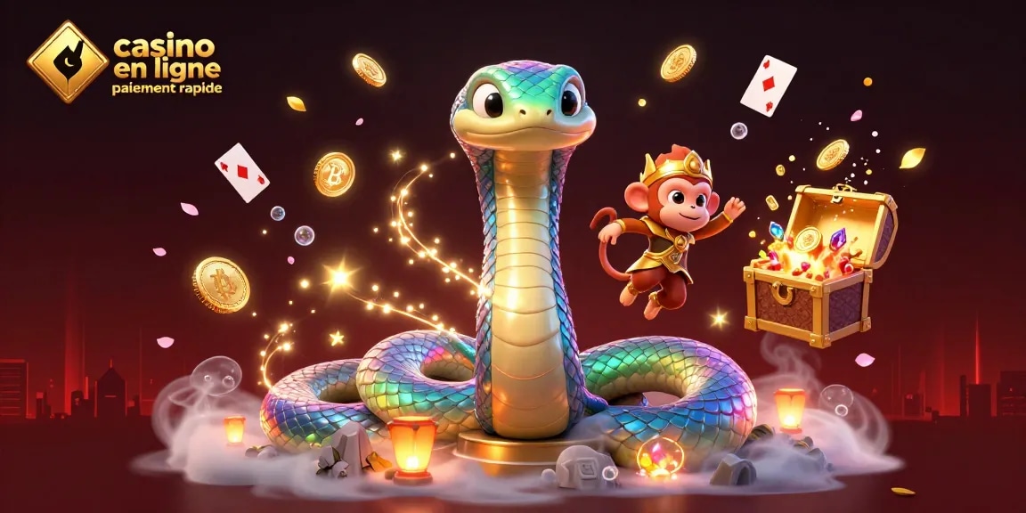 Jeux rapides sur casino en ligne paiement rapide avec des éléments de blockchain et des gains en cryptomonnaies.