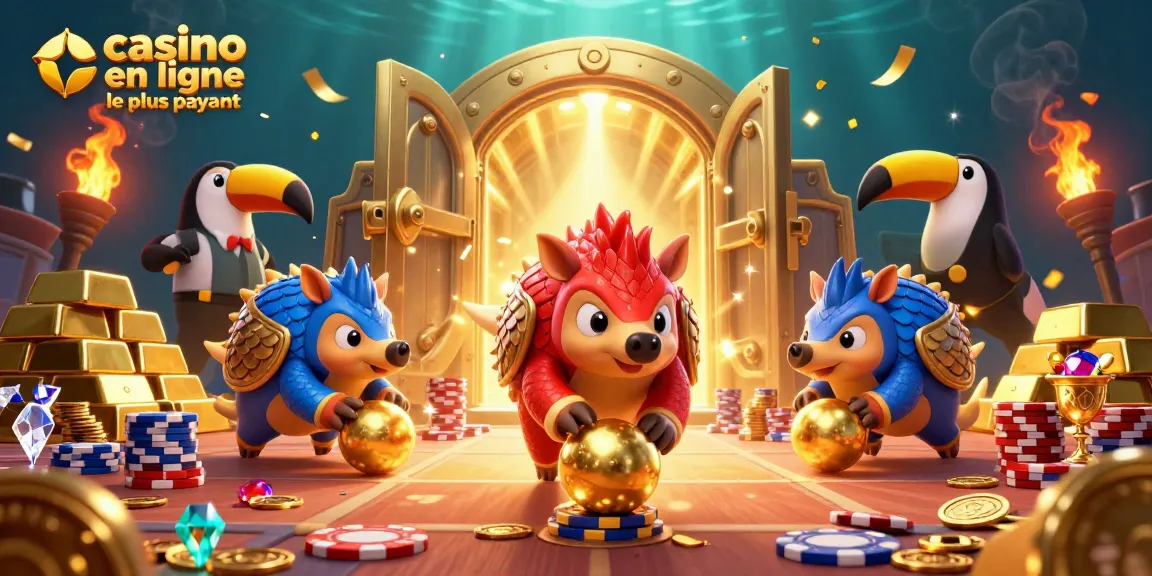 Venez découvrir le casino en ligne le plus payant avec des pangolins en compétition!