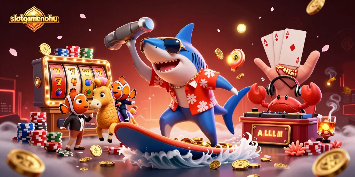 Experience thrilling adventures at slotgamenohu with a colorful undersea casino scene.