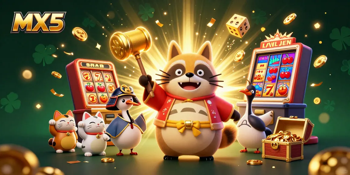 Play exciting casino games at MX5 with vibrant scenes of luck and fortune.