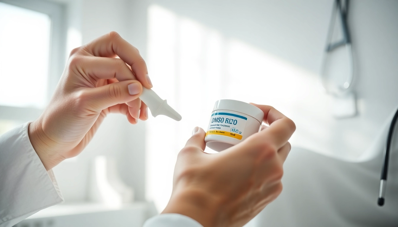 Learn about dmso cream uses while applying it to soothe joint pain.