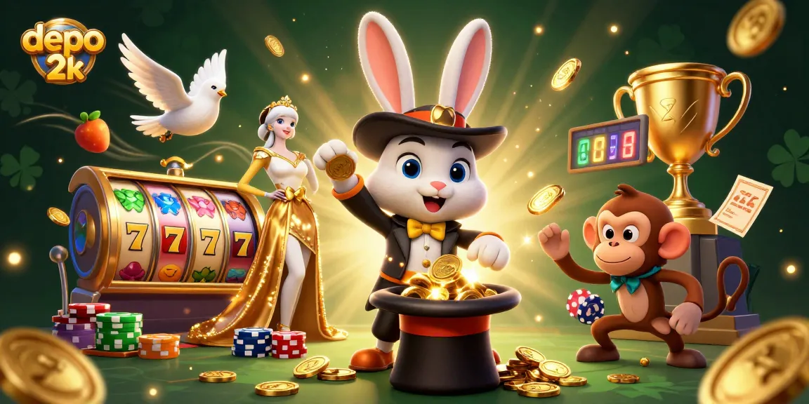 Menangkan hadiah menarik dengan depo 2k yang mudah dan cepat melalui permainan slot.