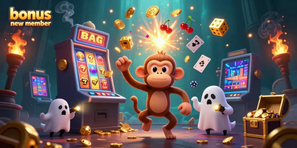 Engage with the exciting bonus new member offers in a vibrant casino setting filled with golden thrills.