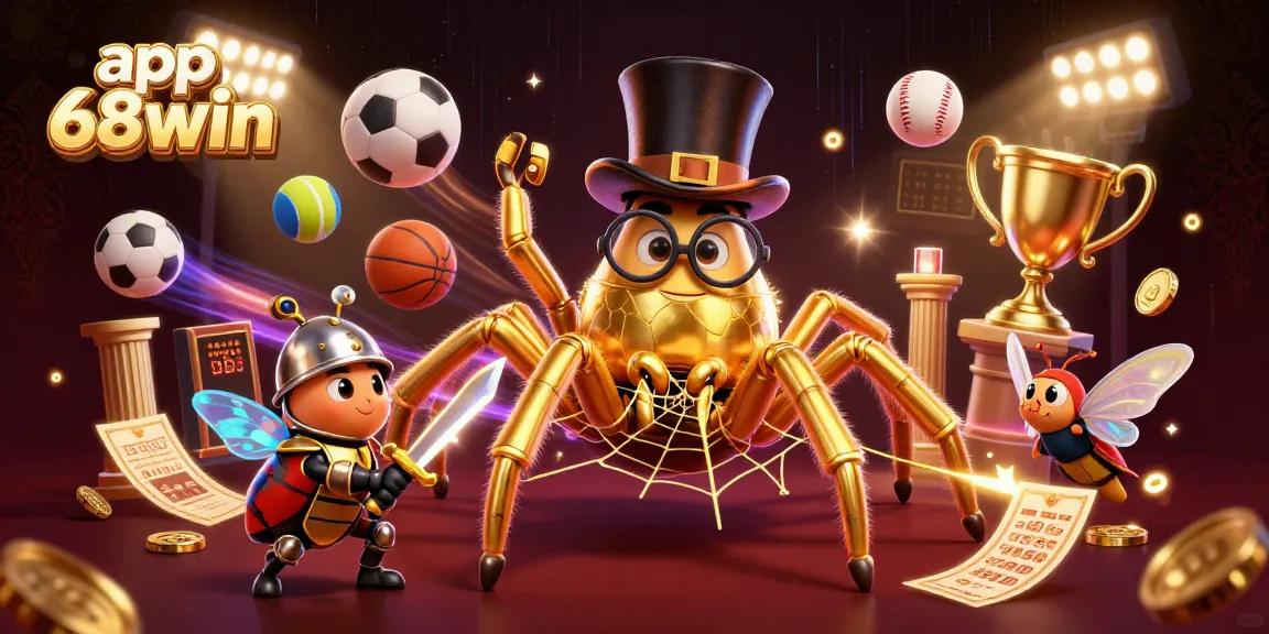 Experience thrilling gameplay with app 68win as vibrant casino characters create excitement.