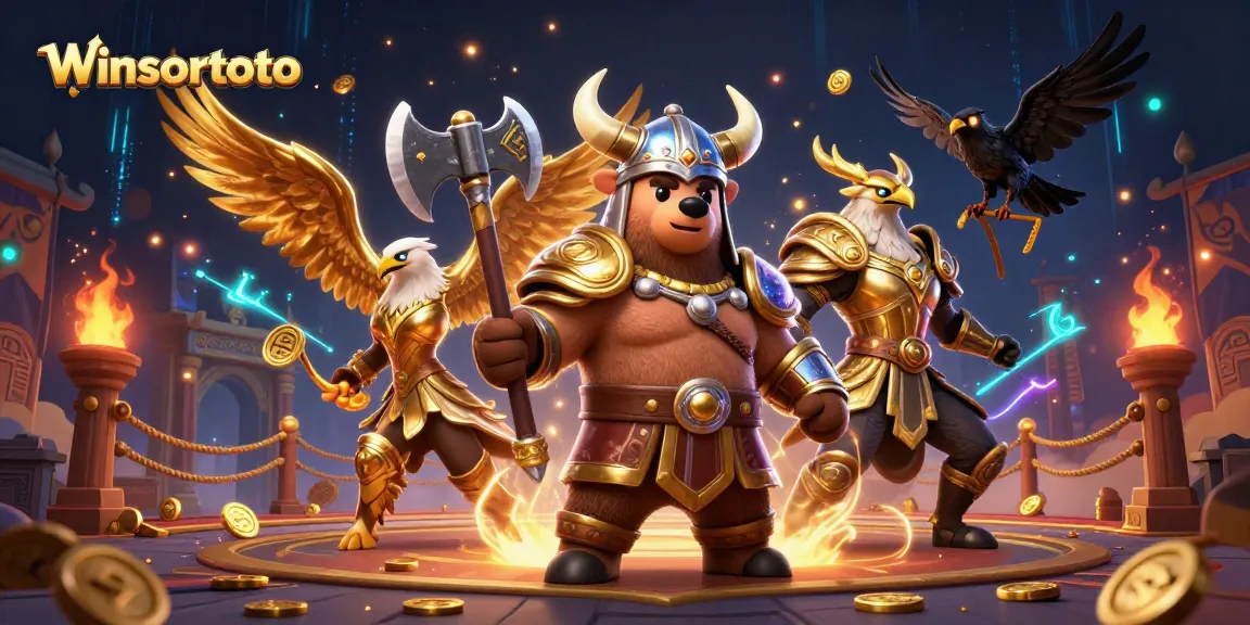 Memperoleh kemenangan melalui winsortoto dengan karakter Viking dan elemen kasino yang menarik.
