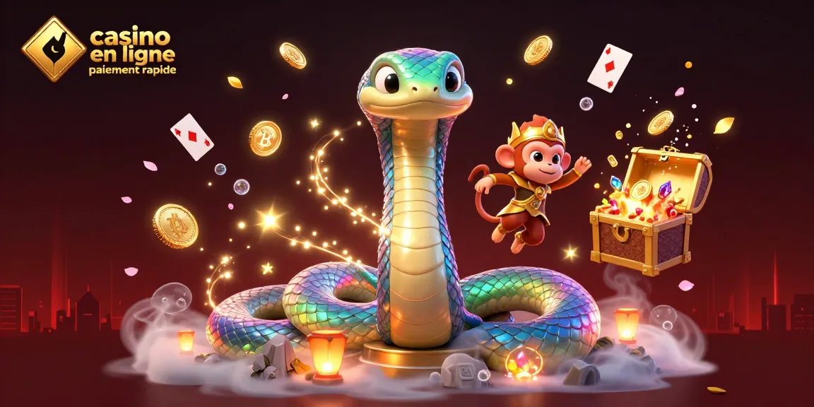 Jeux rapides sur casino en ligne paiement rapide avec des éléments de blockchain et des gains en cryptomonnaies.