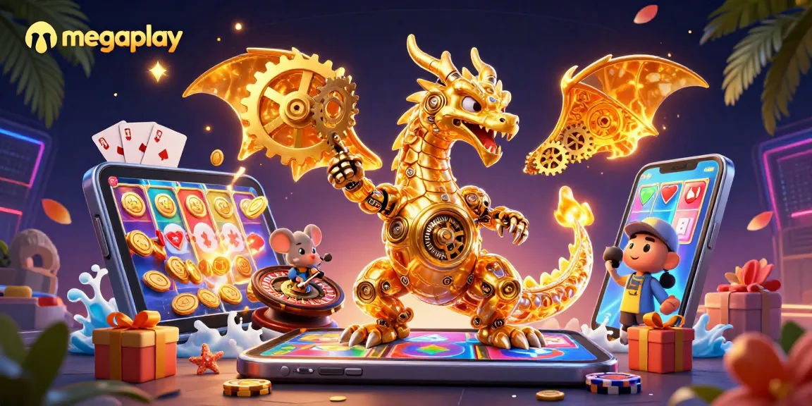 เล่นเกมเมก้าเพลย์ด้วยภาพสามมิติที่น่าตื่นตาตื่นใจ สนุกกับเกมสล็อตและเกมยิงปลา