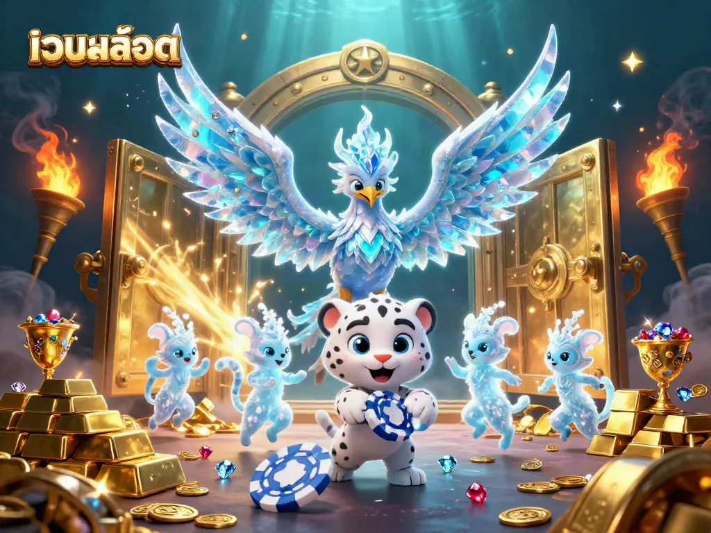 เล่นเกมสล็อตออนไลน์และลุ้นรางวัลใหญ่ที่เว็บสล็อต พร้อมเทพธิดาน้ำแข็งและลูกเลียงผาสนุกสนาน