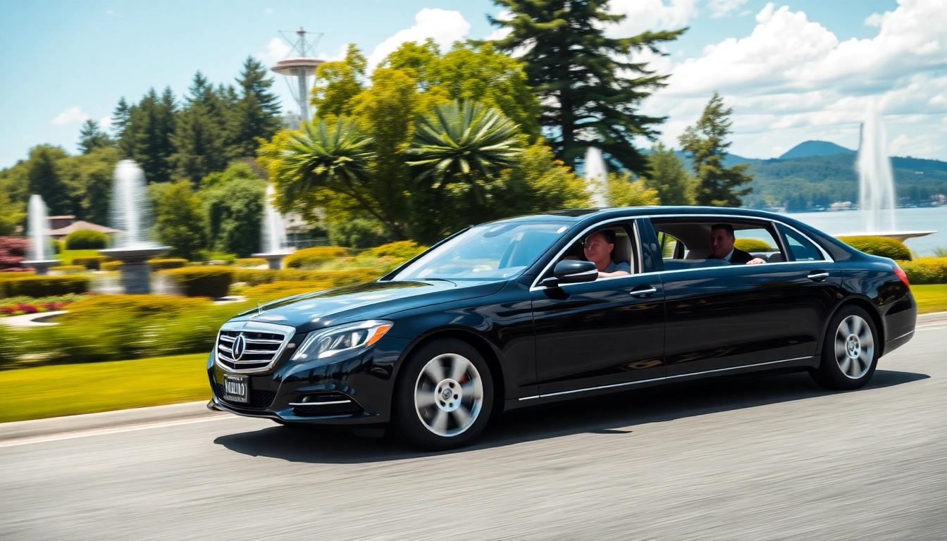 Luxurious limousine service yvr to seattle offering a comfortable and stylish travel experience.